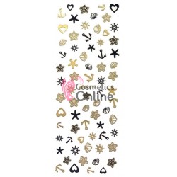 Stickere 3D pentru unghii cod SP010GD